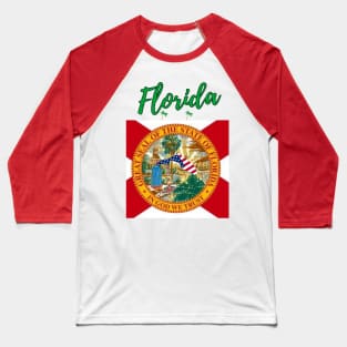 State of Florida USA Baseball T-Shirt